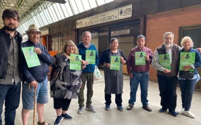 Els membres de la platagorma de Veïns del Mercat de Campoamor | Helena Molist